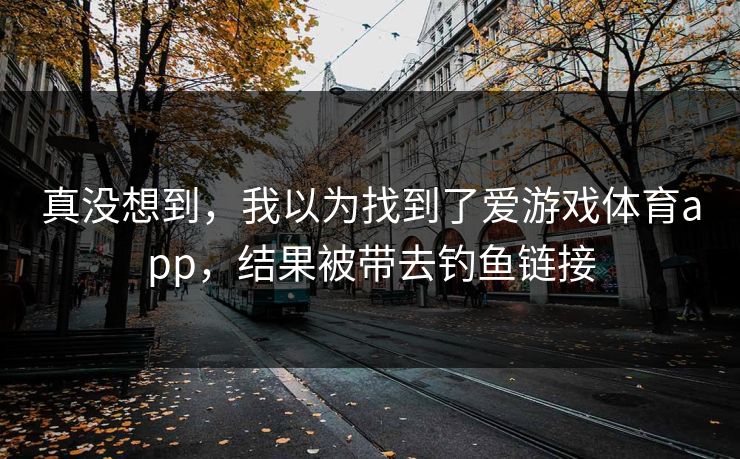 真没想到,我以为找到了爱游戏体育app,结果被带去钓鱼链接 真没想到,我以为找到了爱游戏体育app,结果被带去钓鱼链接